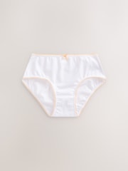 White Heart Lace Trim Briefs 10 Pack (1.5-16yrs) - Image 12 of 13
