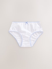 White Heart Lace Trim Briefs 10 Pack (1.5-16yrs) - Image 8 of 13