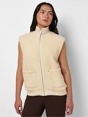 Sweaty Betty Plush Fleece Ribbed Gilet - Image 1 de 6