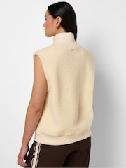 Sweaty Betty Plush Fleece Ribbed Gilet - Image 2 de 6