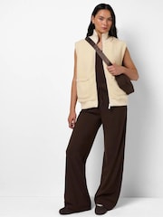 Sweaty Betty Plush Fleece Ribbed Gilet - Image 3 de 6