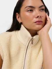 Sweaty Betty Plush Fleece Ribbed Gilet - Image 4 de 6