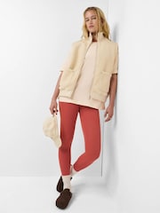 Sweaty Betty Red 7/8 Length All Day Leggings - Image 3 of 6