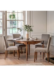 Gallery Home Natural Kami Extending Round Table - Image 4 of 6