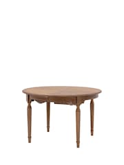 Gallery Home Natural Kami Extending Round Table - Image 6 of 6