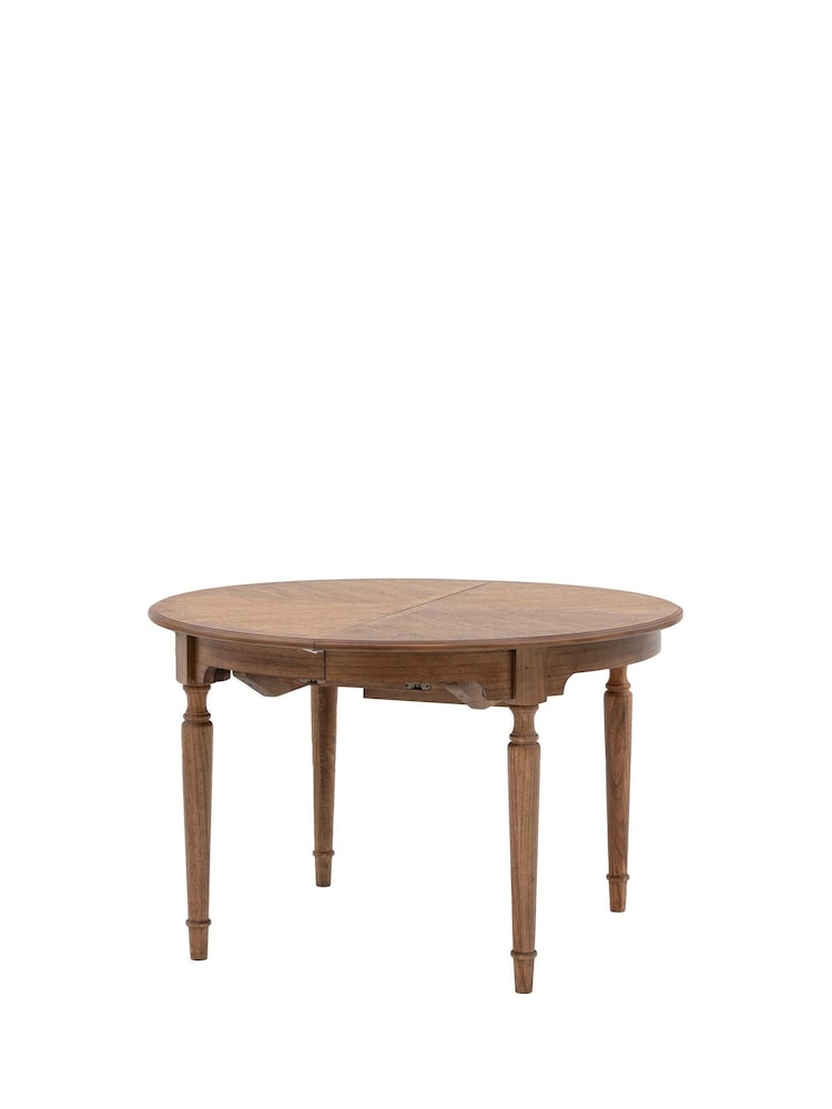 Gallery Home Natural Kami Extending Round Table - Image 6 of 6