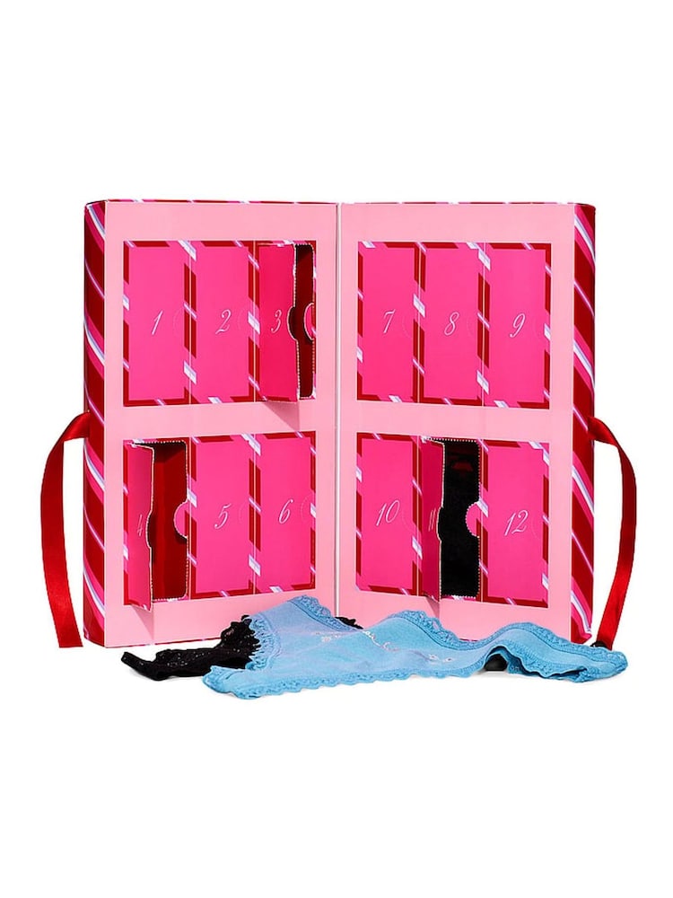 Victoria's Secret Assorted Thong 12 Days of  Knickers Christmas Advent Calendar - Image 1 of 3