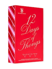 Victoria's Secret Assorted Thong 12 Days of  Knickers Christmas Advent Calendar - Image 2 of 3