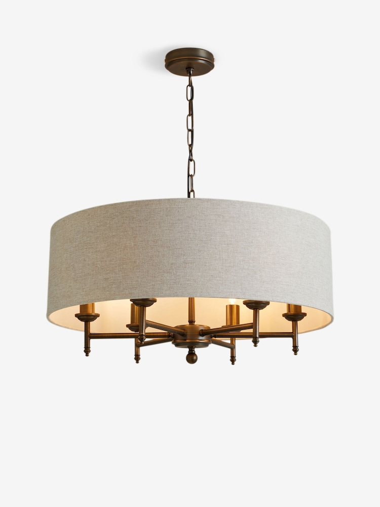 Bronze Upton 6 Light Chandelier Light - Image 5 of 5