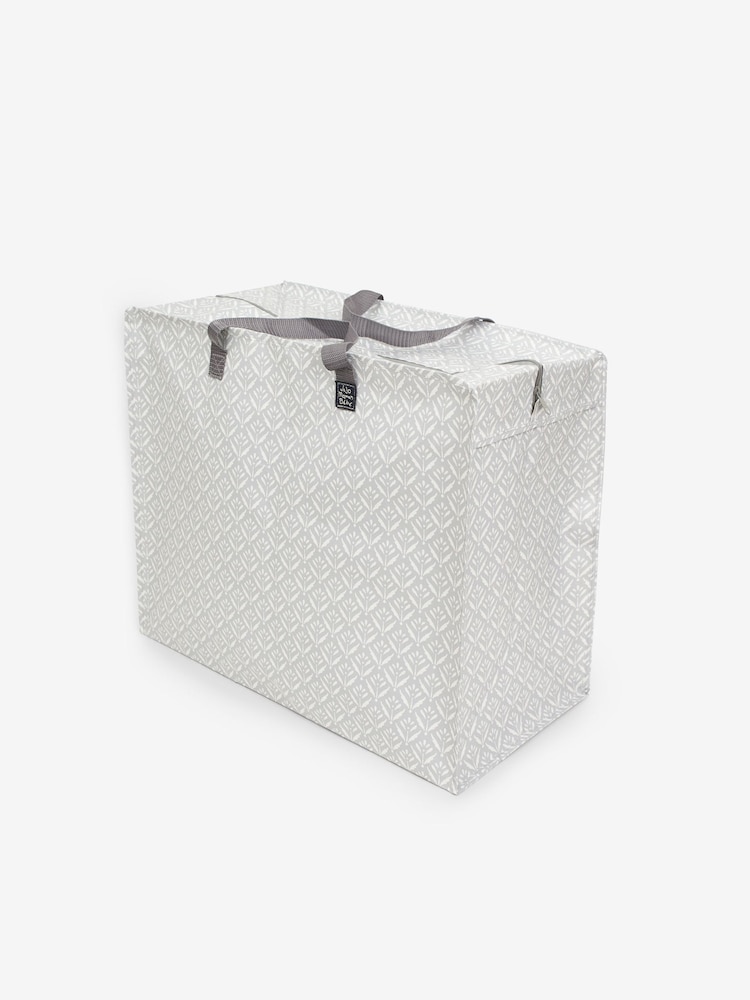 JoJo Maman Bébé Grey Batik Enormous Storage Bag - Image 1 of 1 JoJo Maman Bébé Grey Batik Enormous Storage Bag - Image 1 of 1