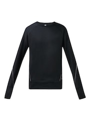 Sweaty Betty Black Tempo Train Adjustable Crew Neck Sweatshirt - Image 5 of 5
