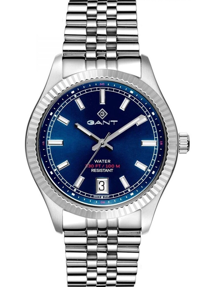 GANT Silver Tone/Green East Hill Stainless Steel Quartz Watch - Image 1 of 3