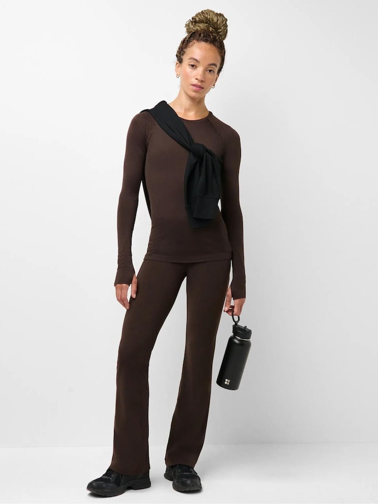 Sweaty Betty Seamless Textured Long Sleeve Top - 6суретінің 1 суреті
