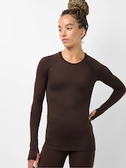 Sweaty Betty Seamless Textured Long Sleeve Top - 6суретінің 2 суреті