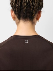 Sweaty Betty Seamless Textured Long Sleeve Top - 6суретінің 5 суреті
