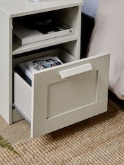 Natural Flynn 1 Drawer Bedside Table - Image 5 of 12