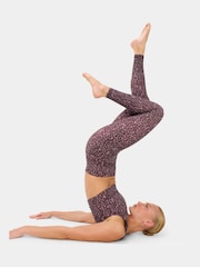 Sweaty Betty Brown Dot Print Full Length Ultimate Studio Leggings - Image 2 of 6