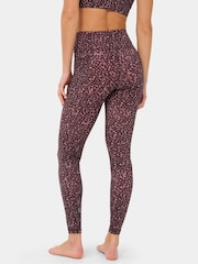 Sweaty Betty Brown Dot Print Full Length Ultimate Studio Leggings - Image 3 of 6