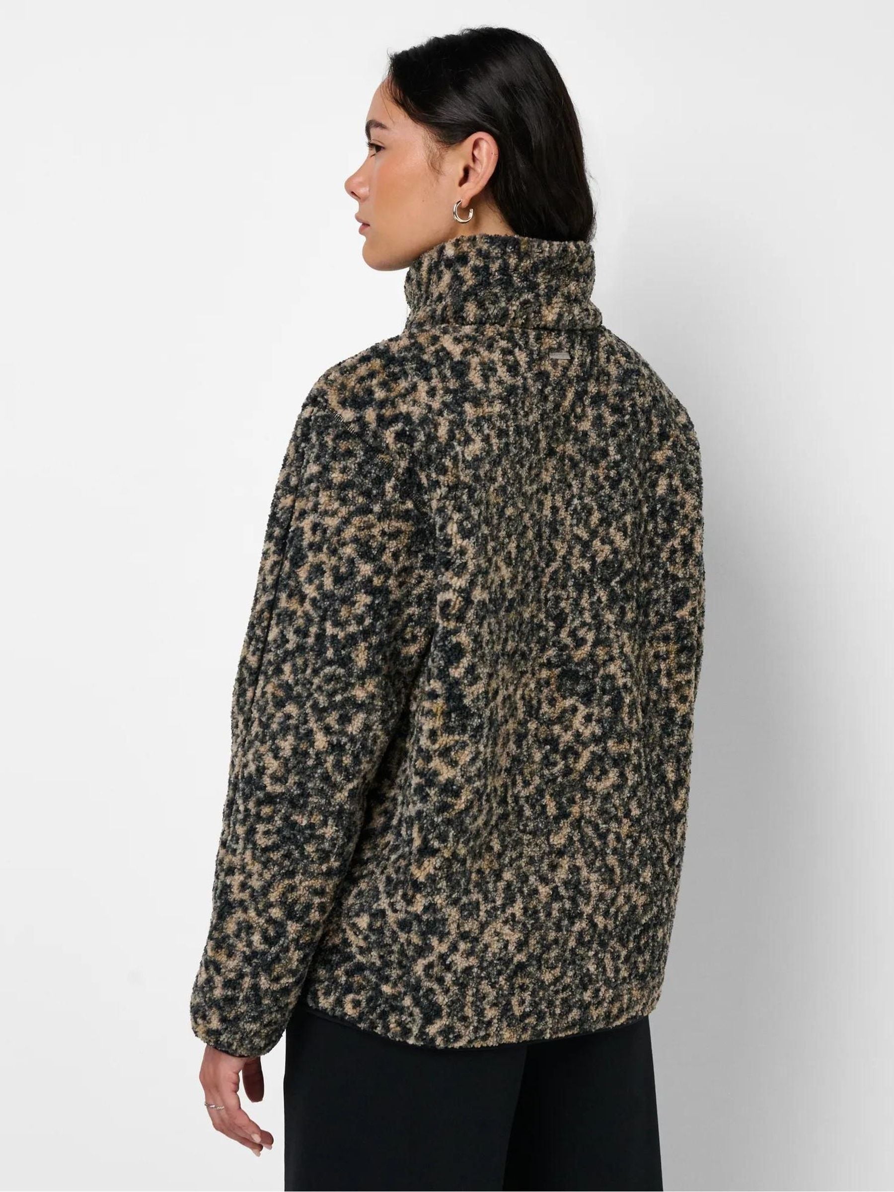 Buy Sweaty Betty Brown Plush Contrast Zip Up Fleece from the Next