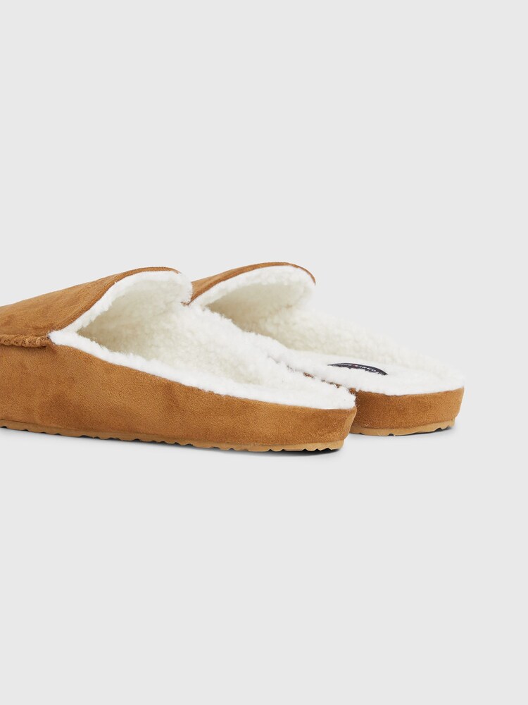 Tommy Hilfiger Mocassin Home Brown Slippers - Image 4 of 5