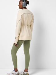 Sweaty Betty Brown Tempo Train Adjustable Crew Neck Sweatshirt - Image 2 of 6