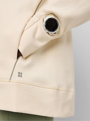 Sweaty Betty Brown Tempo Train Adjustable Crew Neck Sweatshirt - Image 3 of 6