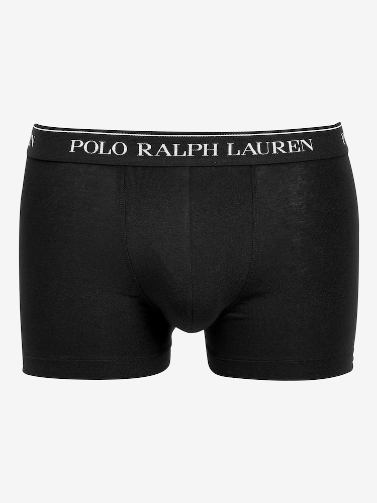Polo Ralph Lauren Black Stretch Cotton Boxers 3 Pack - Image 2 of 5