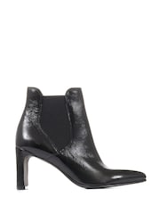 Jones Bootmaker Calliope Heeled Black Ankle Boots - Image 1 of 5