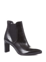 Jones Bootmaker Calliope Heeled Black Ankle Boots - Image 2 of 5