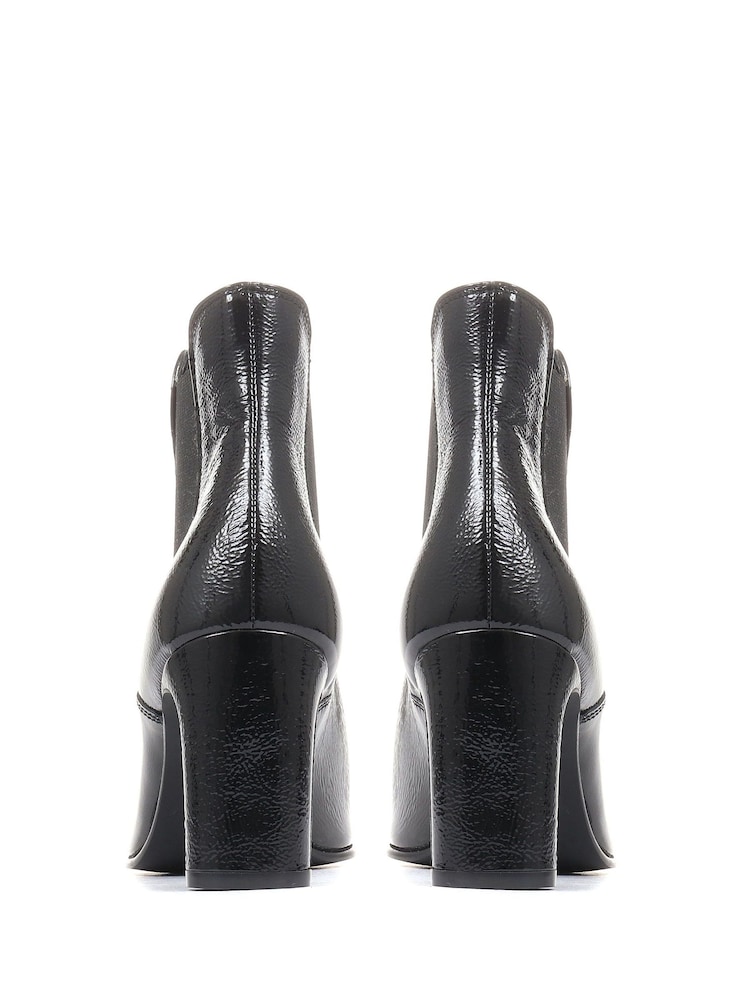 Jones Bootmaker Calliope Heeled Black Ankle Boots - Image 5 of 5
