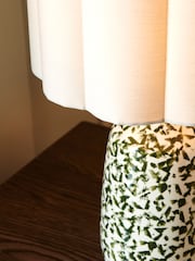 Nina Campbell Green Chester Table Lamp - Image 3 of 4