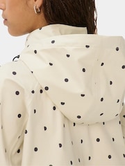Sweaty Betty Cream Motion Waterproof Cropped Parka - Image 3 of 6