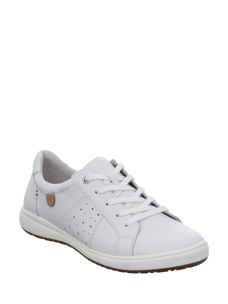 Josef Seibel Caren White Casual Trainers - Image 2 of 4