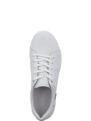 Josef Seibel Caren White Casual Trainers - Image 4 of 4
