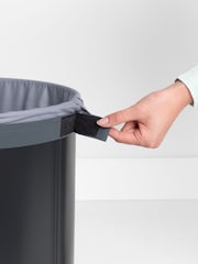 Brabantia Matt Black 60L Cork Lid Laundry Bin - Image 5 of 6