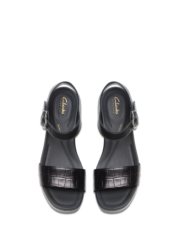 Clarks Black Interest Sivanne Bay Sandals - Image 6 of 6