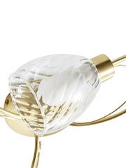 BHS Brass Veria Tangle Flush 3 Light Flush Ceiling Light - Image 4 of 4