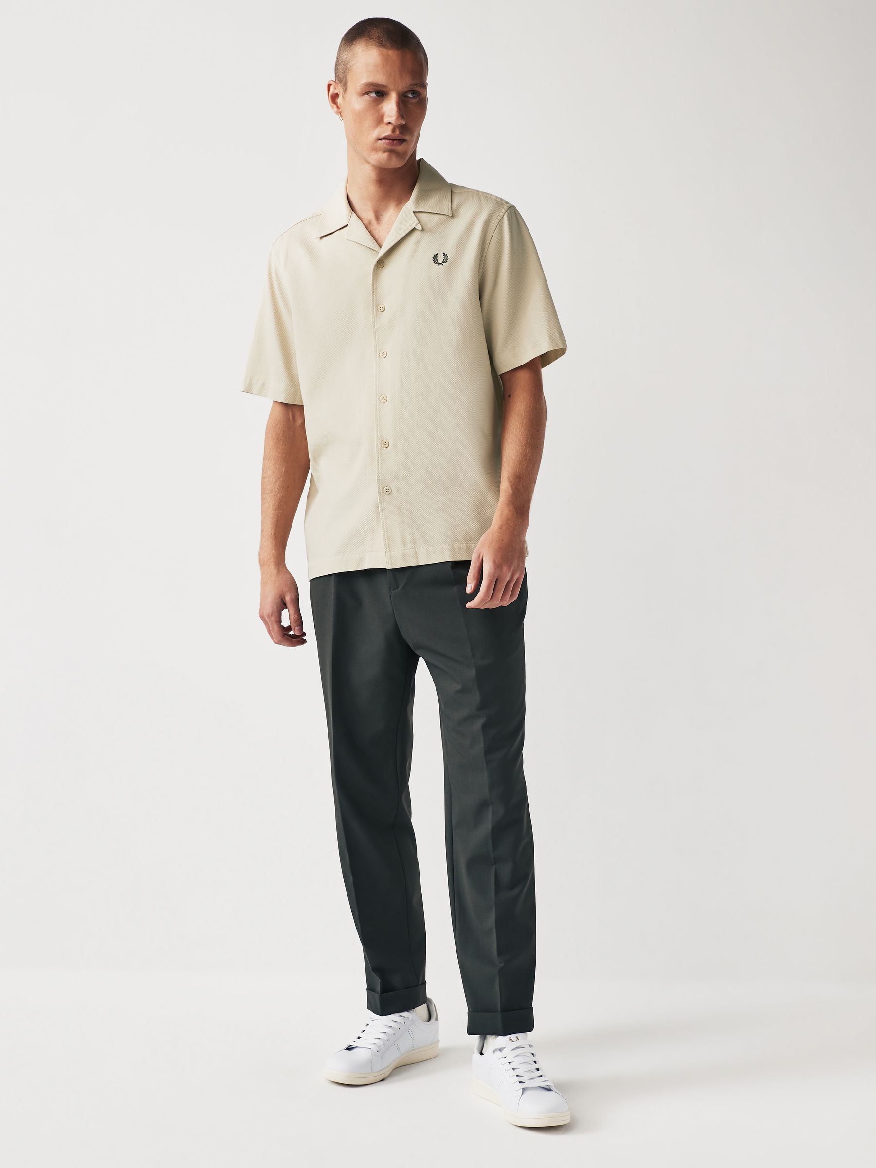 【MODERNIF】Brit Short Sleeve Collar Knit Rfmfkkg Summer Short Sleeve Men Polo Shirt Business Turn