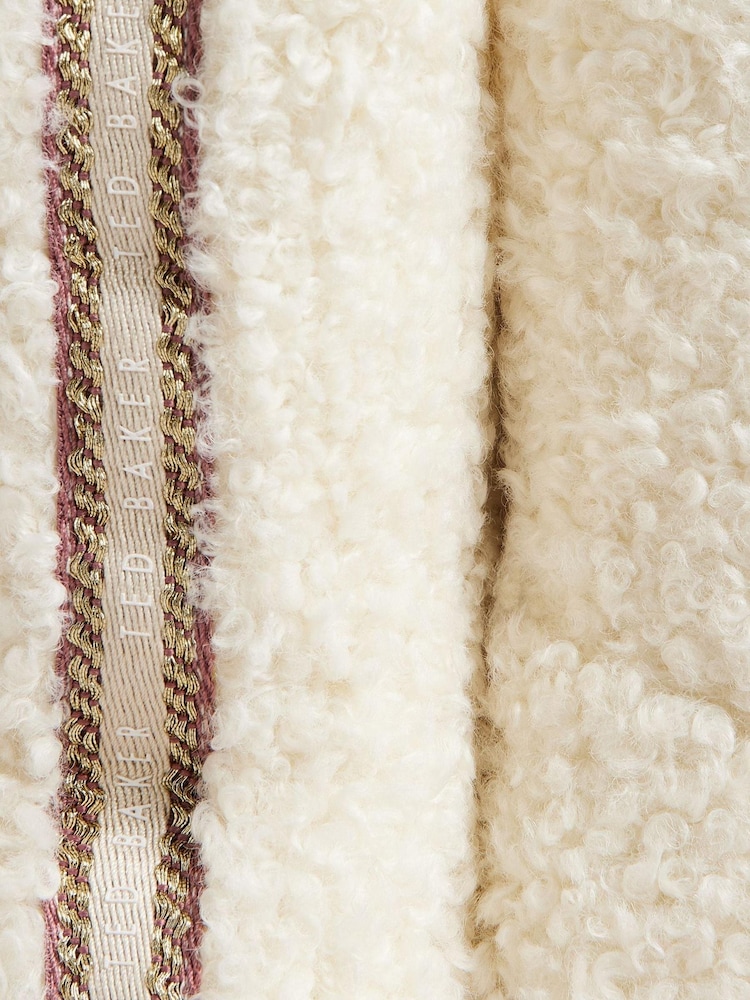 Ted Baker Natural Hamlei Borg Webbing Boots - Image 5 of 5