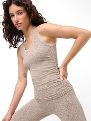Sweaty Betty camiseta de tirantes fruncida sin costuras - Imagen 1 de 6