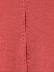 Sweaty Betty Red Soft Flow Studio Longline Long Sleeve Top - Image 6 of 6