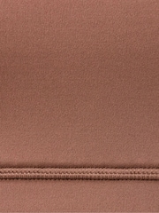 Sweaty Betty Chestnut Brown Ultimate Studio Ruched Bra - Image 6 of 6