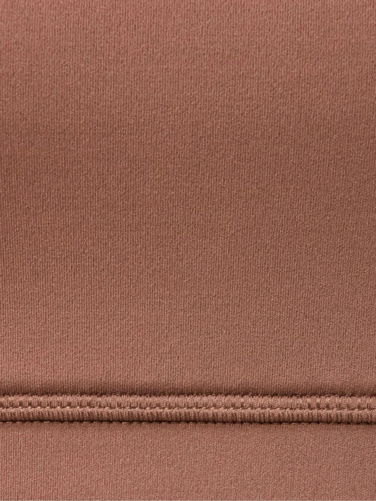 Sweaty Betty Chestnut Brown Ultimate Studio Ruched Bra - Image 6 of 6