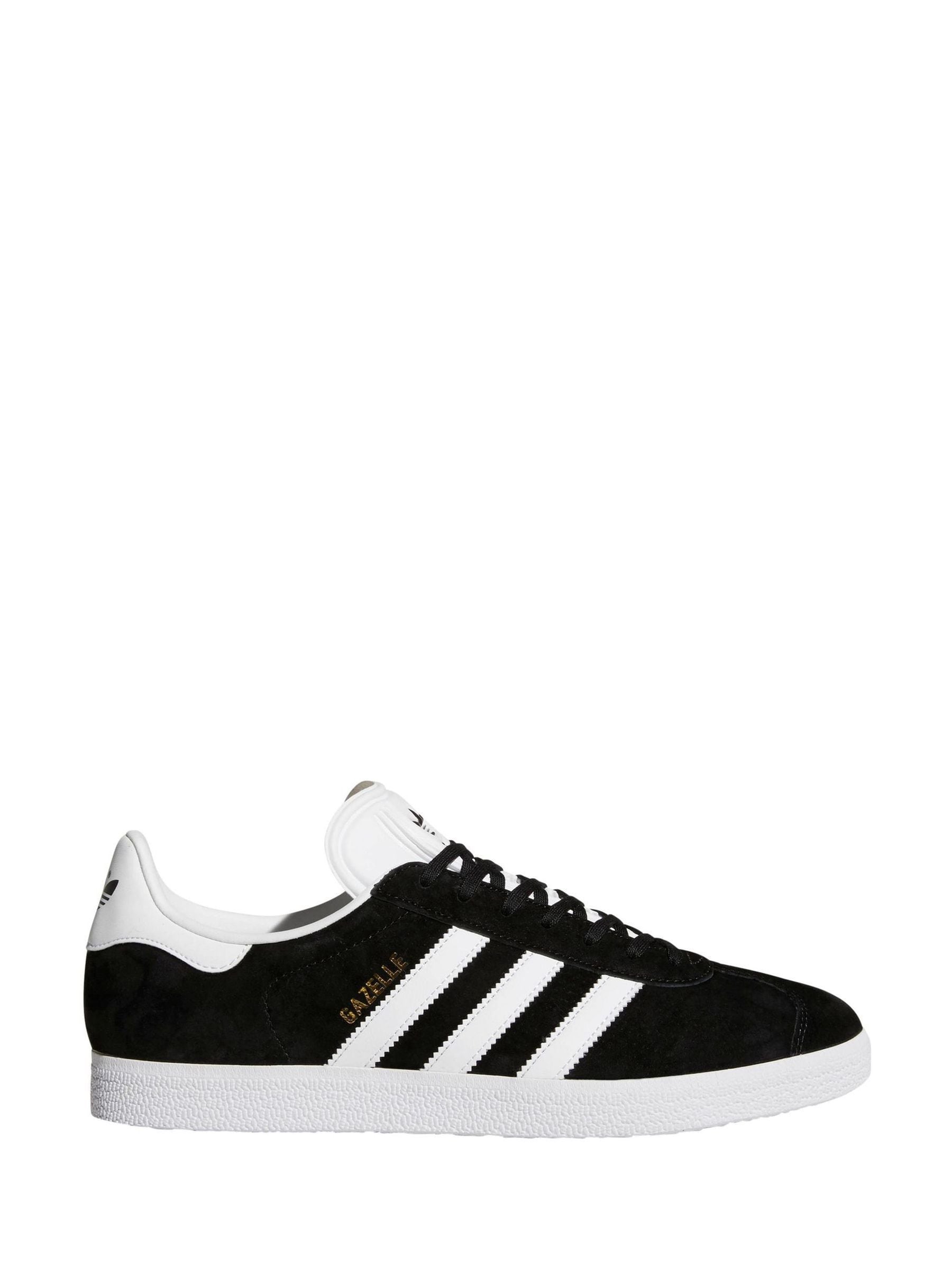 Mens adidas white gazelle trainers store