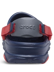 Crocs Navy Kids All Terrain Clogs - Image 2 of 5