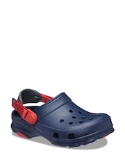 Crocs Navy Kids All Terrain Clogs - Image 3 of 5