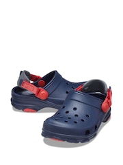 Crocs Navy Kids All Terrain Clogs - Image 4 of 5