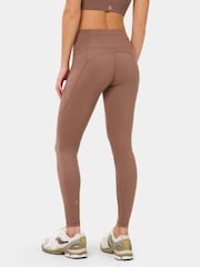 Sweaty Betty Chestnut Brown Full Length Power Workout Leggings - Image 2 of 6