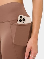Sweaty Betty Chestnut Brown Full Length Power Workout Leggings - Image 6 of 6