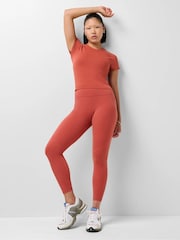 Sweaty Betty Terrazzo Red Full Length Power Workout Leggings - Image 2 of 6